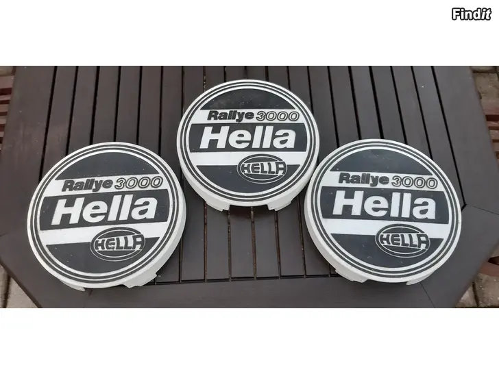 Myydään Hella rallye 3000 kivisuojat