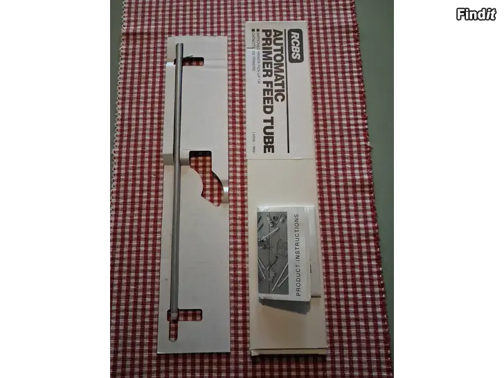 Myydään Rcbs Automatic Primer Feed Tube