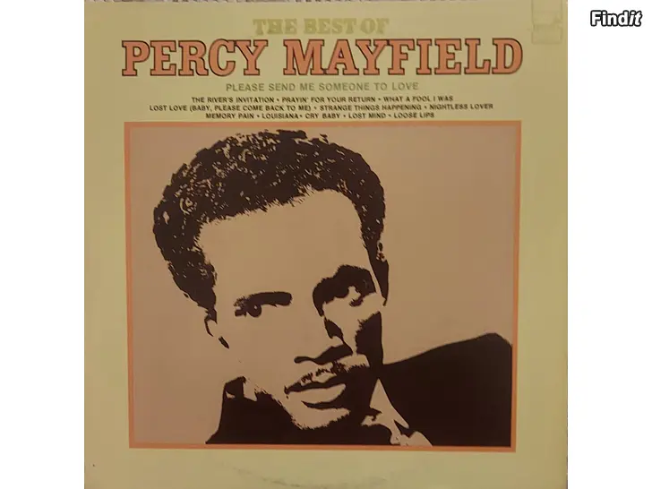 Myydään Percy mayfield vinyyli