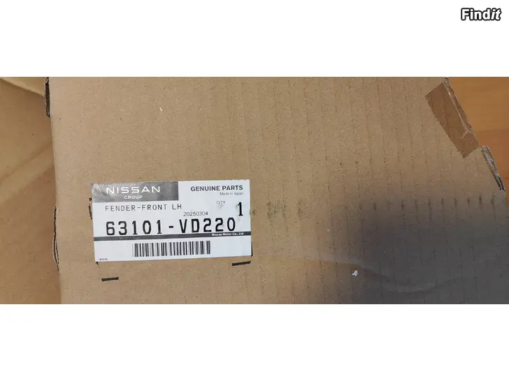 Säljes FRÄMRE SKÄRM vänster Nissan Patrol y61 GR