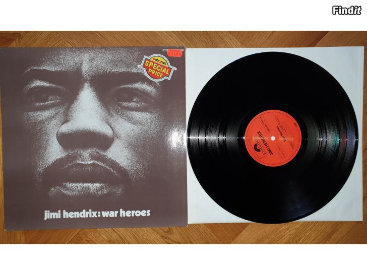 Säljes Jimi Hendrix, War Heroes. Vinyl LP