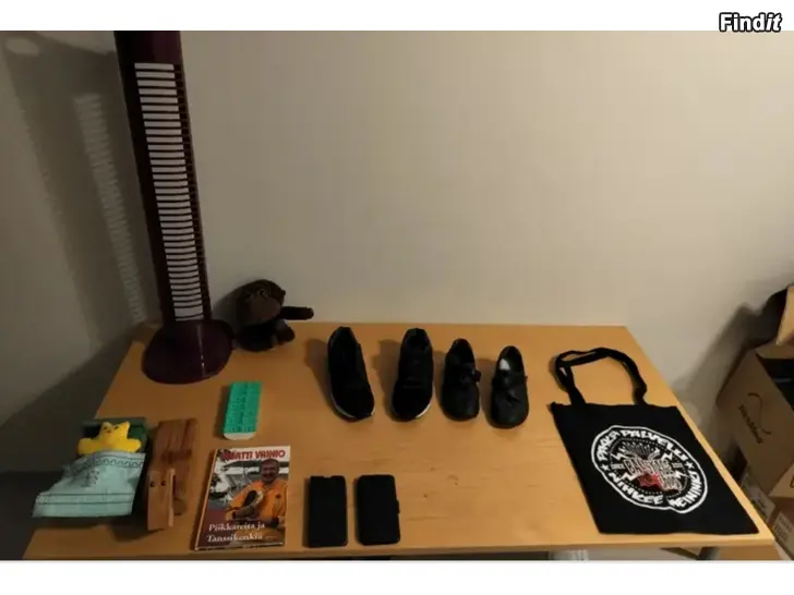 Säljes Kangaskassi puukoira