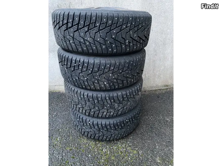Myydään 205/55/16 hankook ice spike 2 8,5mm