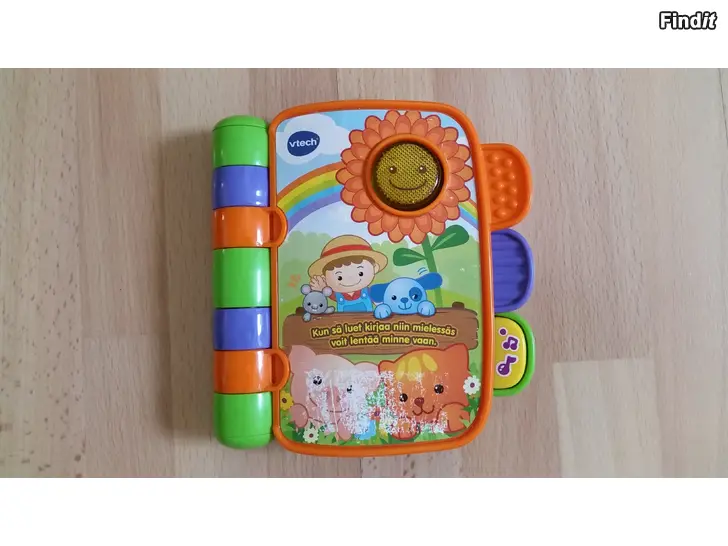 Myydään Vauvan aktiviteettikirja riimi Vtech hinta 6e