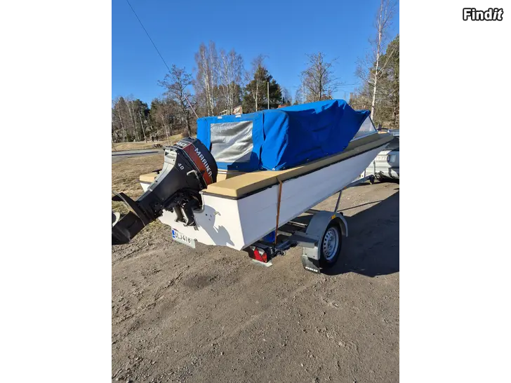 Säljes Kulla 485 + trailer