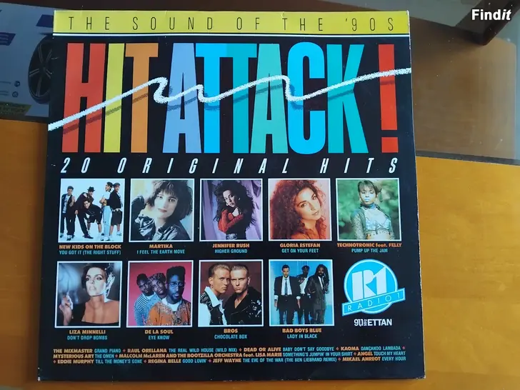 Myydään Hit Attack LP