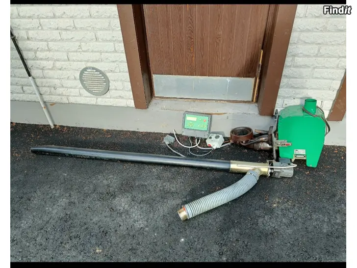 Myydään Pellettipoltin ja -siilo