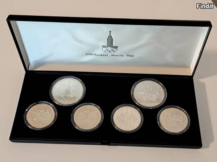 Myydään Hopeinen olympiarahasarja