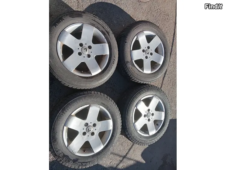 Myydään Rellun alut 4-100 Megane 2005 alta