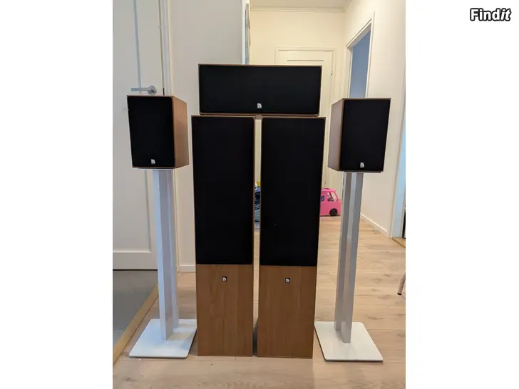 Myydään Högtalare 5.0 system