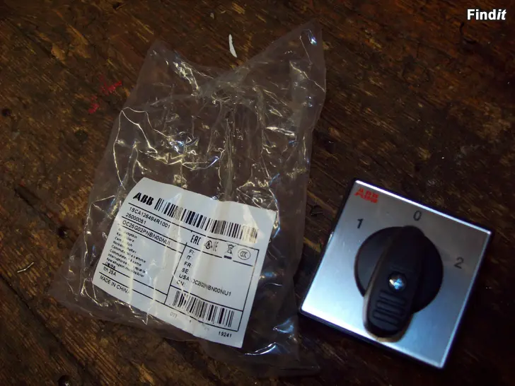 Säljes ABB katkasia 1,2 ja 0