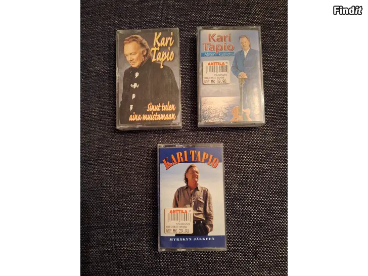 Myydään C-KASETIT
