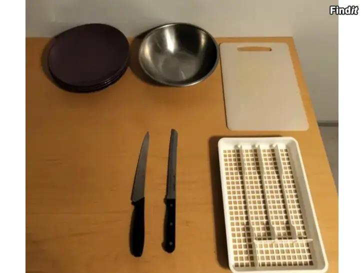 Säljes Fiskars leipäveitsi teräskulho