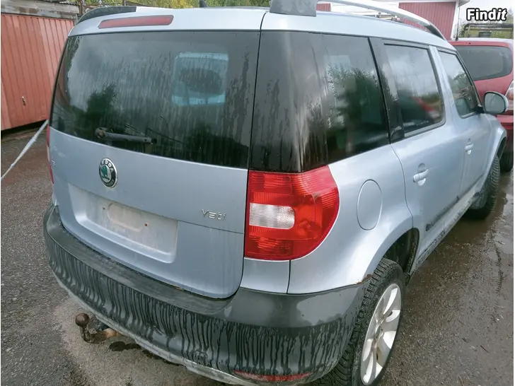 Myydään Skoda Yeti 1,4 manuaali 2010 varaosina