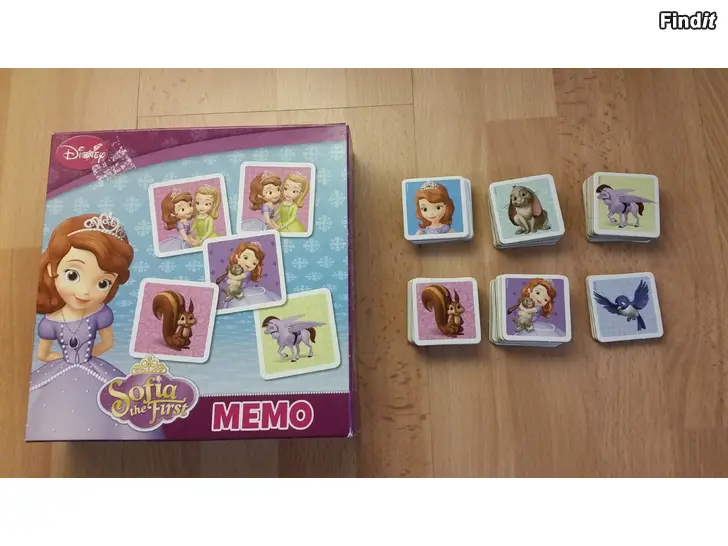 Myydään Disney prinsessa Sofia muistipeli Kärnan - 7e