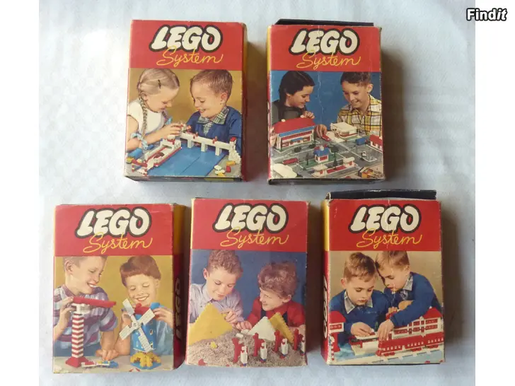 Myydään Vintage legoja alkuperäisissä rasioissaan