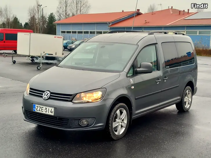Myydään Volkswagen Caddy Maxi Comfortline 1.6 TDi 102hv Autom.Paku Invaluiskalla