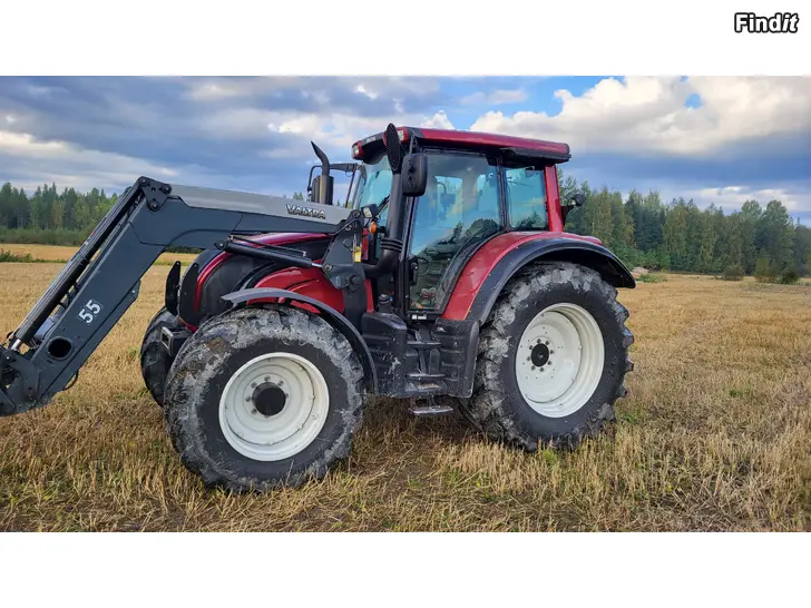 Myydään Valtra N 142D ,50km/h, etukuormaaja, runsas varustus