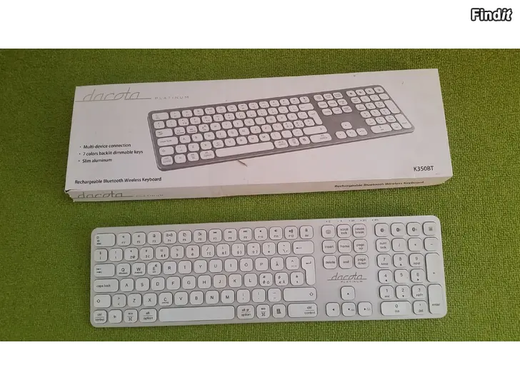 Säljes Dacota platinum K350BT bluetooth keyboard -hinta 15e