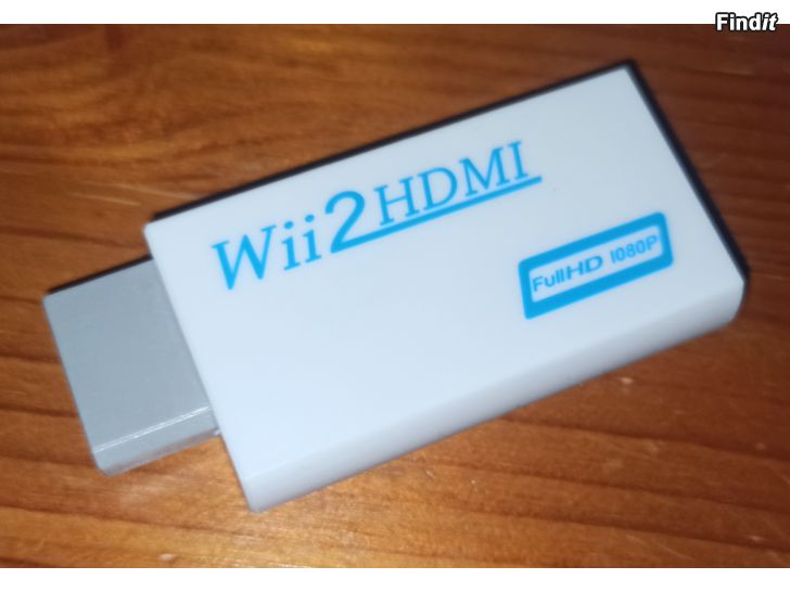 Säljes Wii to HDMI adapteri