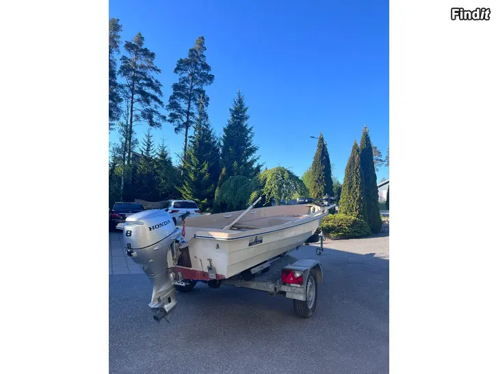 Myydään Kala-Kaveri 475 + Honda 2019