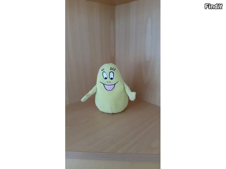 Myydään Barbapapa keltainen Poju papupehmo 12cm 7e