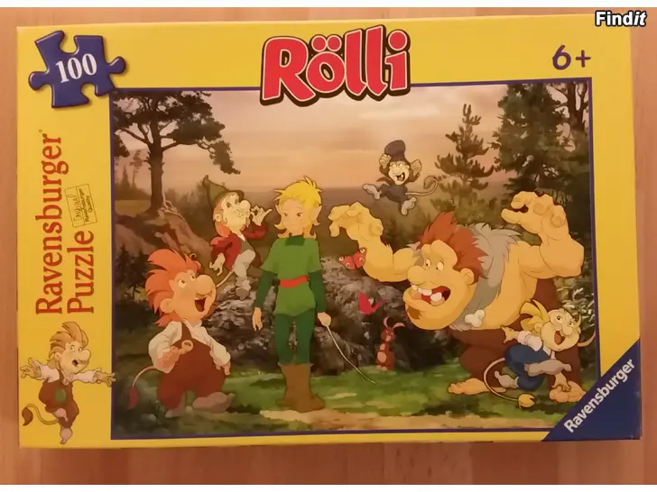 Myydään Rölli palapeli Ravensburger 100palaa -8e