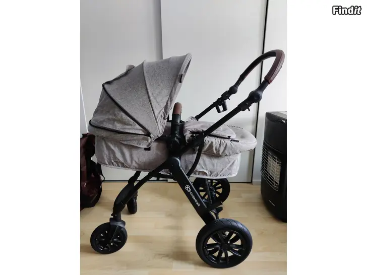 Myydään Kinderkraft barnvagn + babyskydd