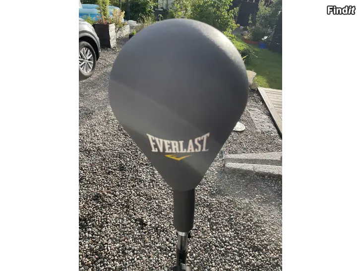 Säljes Everlast Boxningsboll på stativ
