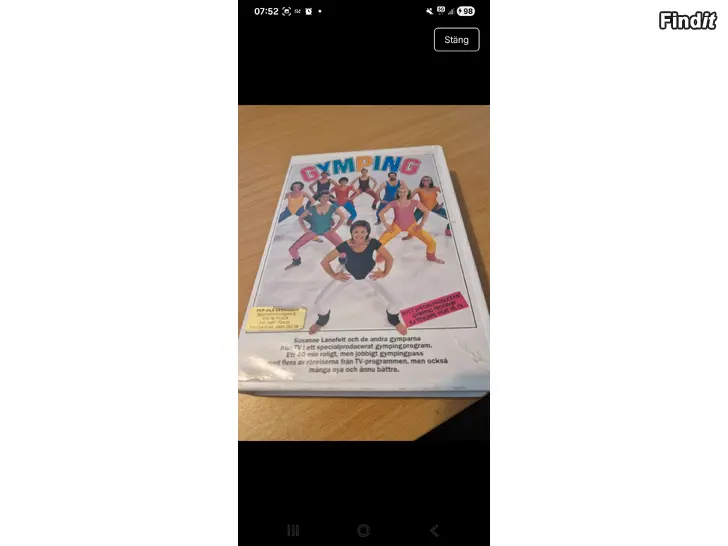 Myydään 5 vhs.......