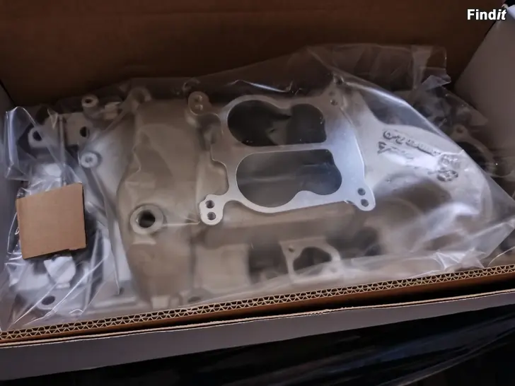 Säljes Chevrolet big block Edelbrock insug