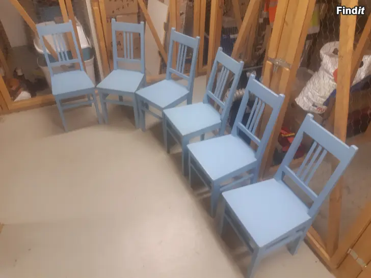 Säljes Sex stolar
