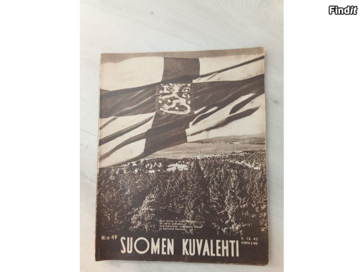Säljes Suomen Kuvalehtiä vuodelta 1942
