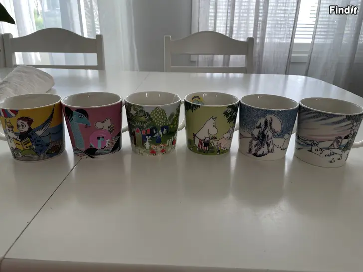 Säljes Muumimukit