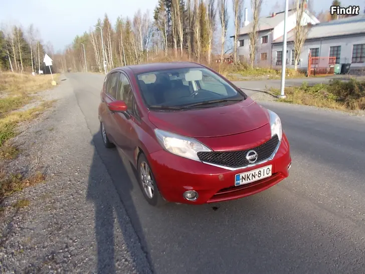 Myydään Nissan Note 1.2 vm 16