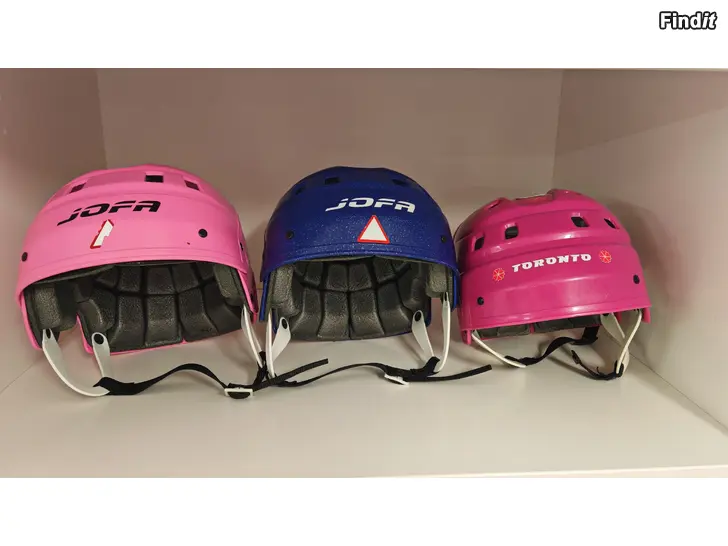 Myydään Jofa ja Toronto lasten kypärät