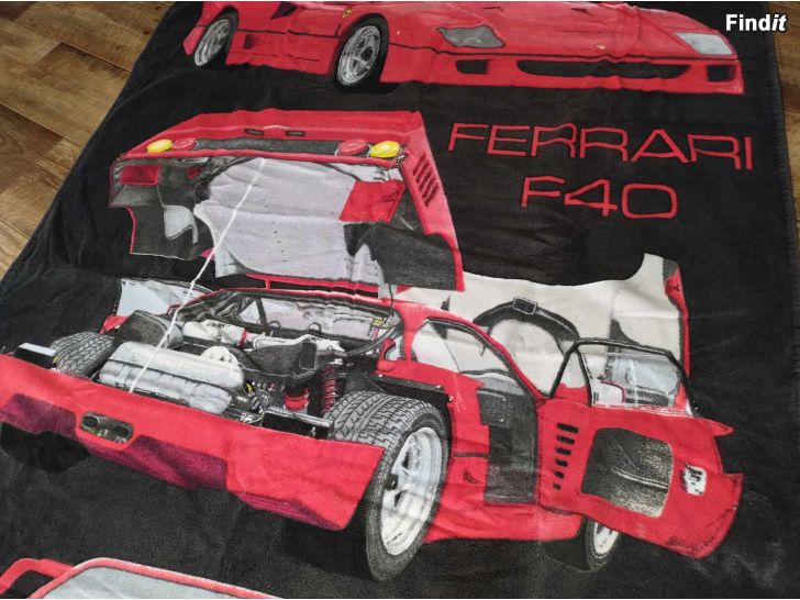 Säljes Ferrari F40 handduk stor