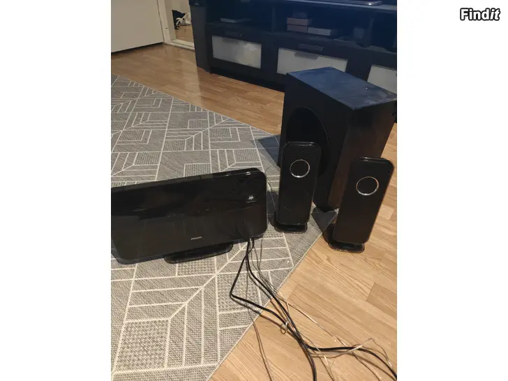 Säljes Philips hemmabiosystem 2.1 system