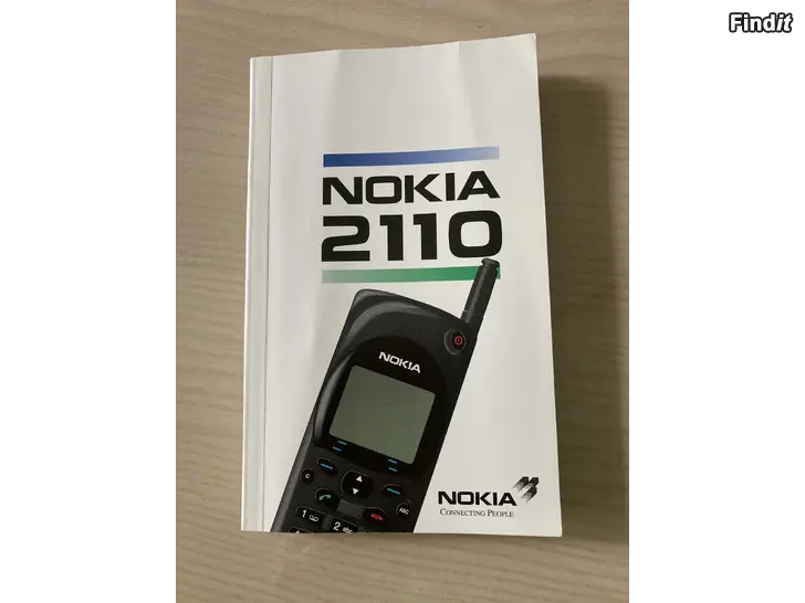 Säljes Nokia 2110 instruktionsbok på svenska och finska