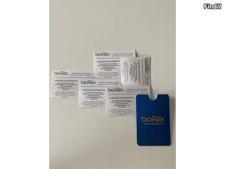 Säljes BioRex premium biljetter