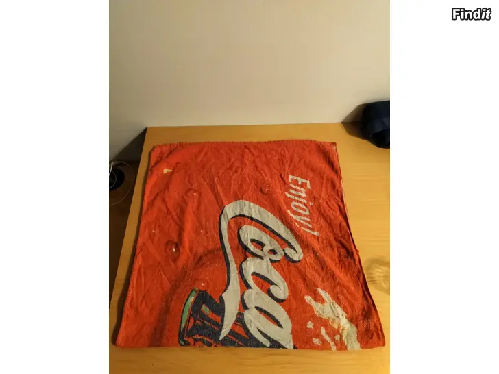 Säljes Cocacola kylpypyyhe kylpypyyhe 70 luvun retro vintage lamppu