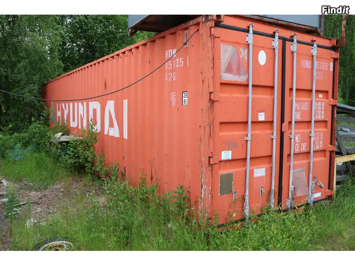 Säljes Containrar säljes, konkursauktion
