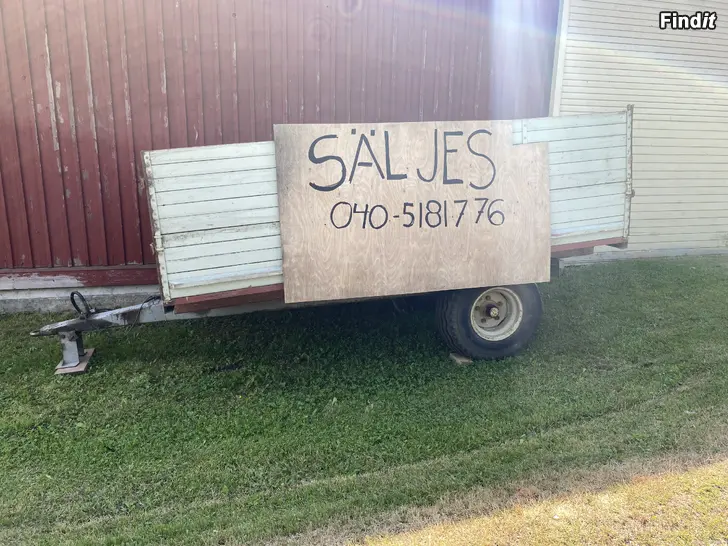 Säljes Velsa 5t kippvagn