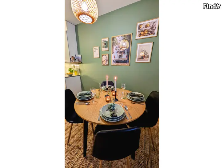 Uthyres Uthyres möblerad tvårumslägenhet med bastu i centrala Vasa  Casa Verde