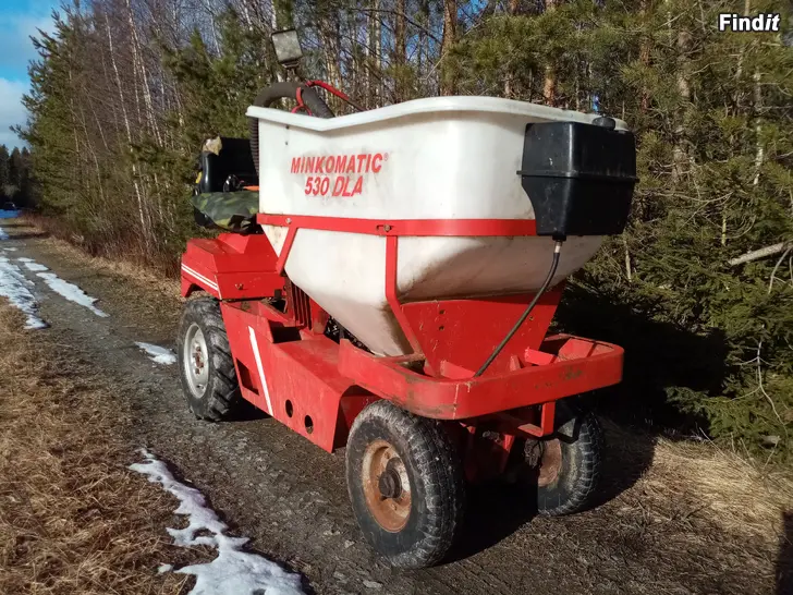 Säljes Minkomatic fodertruck