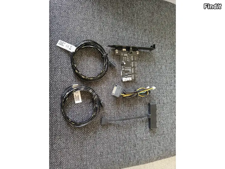 Säljes Fläktar och lister med RGB samt tillbehör