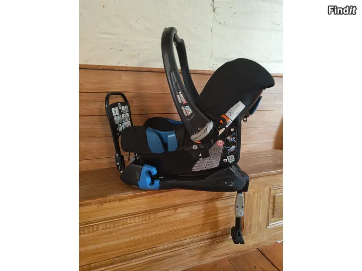 Myydään Bilbarnstol + ISOFIX-fäste