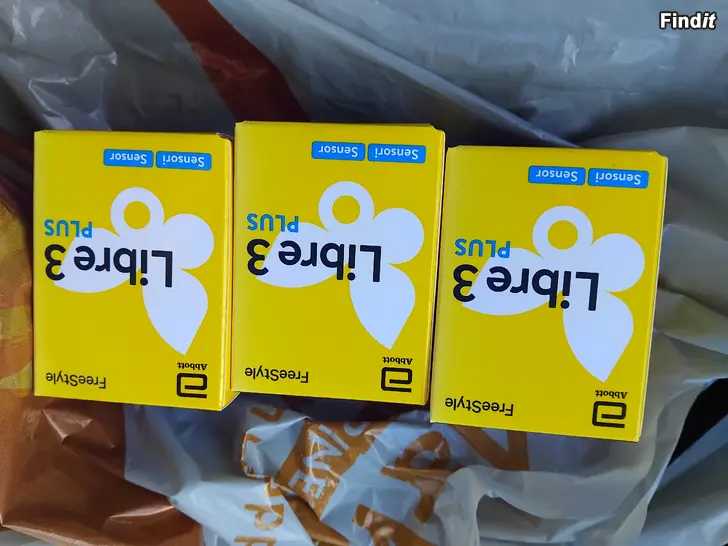 Säljes Freestyle libre 3+