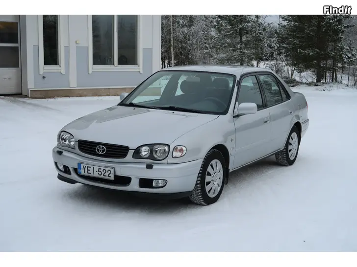 Myydään TOYOTA COROLLA 1.4 VVT-i LINEA TERRA 4-OV SEDAN 2001