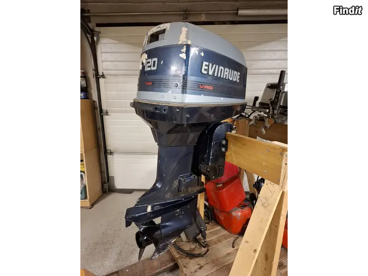 Myydään Evinrude 120hv Looper